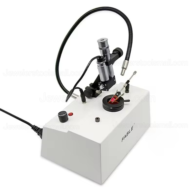 Tabletop Gemology Spectroscope Gemstone Analytical Optical Instrument Wavelength Scale 400nm-700nm